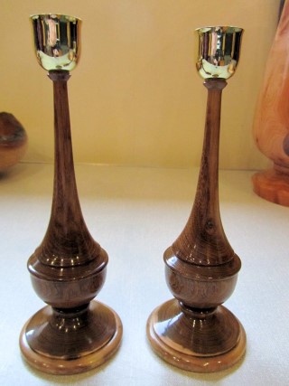 Howard Overton's second placed candlesticks